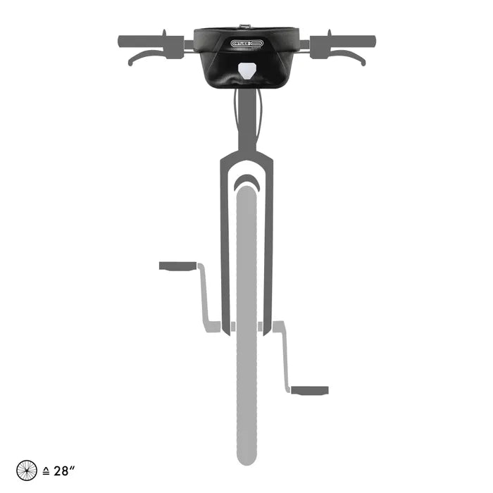 Ortlieb Ultimate 5L Handlebar Bag + Handlebar Mounting-set E-Bike (Combo)